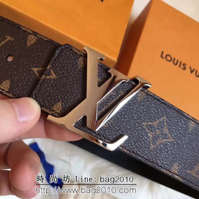 路易威登LV MADE in S ain 原單 M9821扣皮帶系列 高端男士皮帶 LHG1056